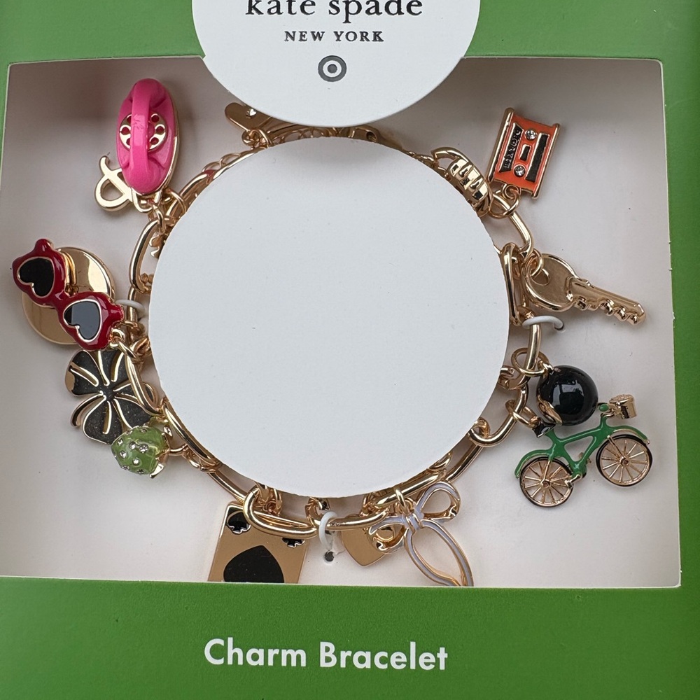 Sold out Kate Spade charm bracelet from target